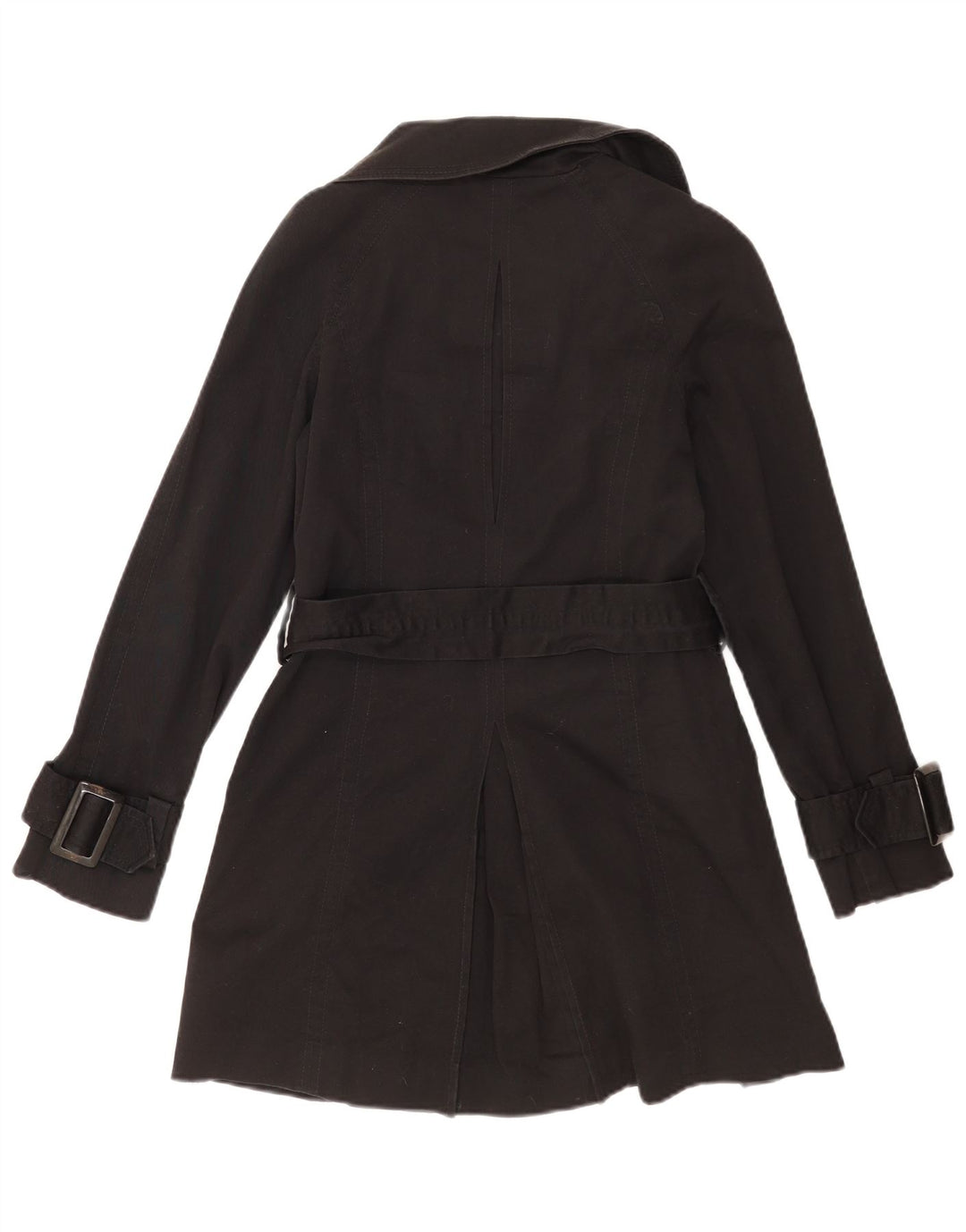 Pardesiu pentru femei Zara UK 6 XS bumbac negru
