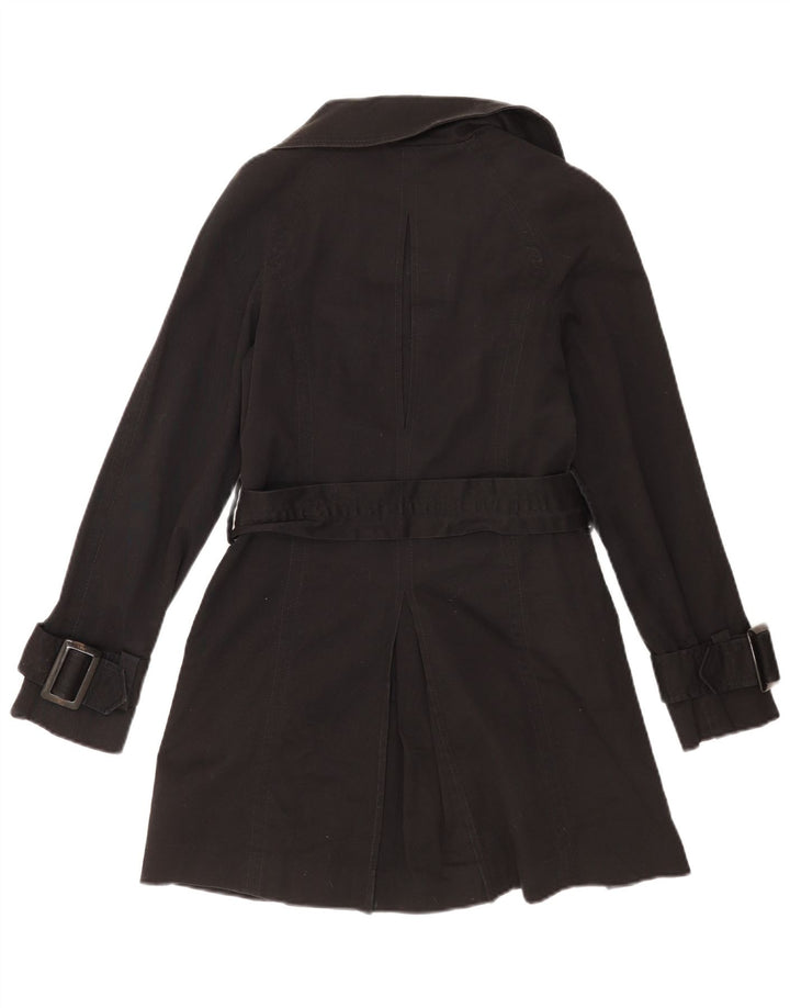 Pardesiu pentru femei Zara UK 6 XS bumbac negru