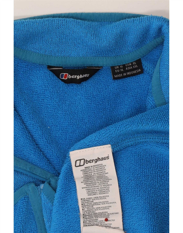 Jachetă de trening pentru femei Berghaus UK 16, mare, albastru, poliester