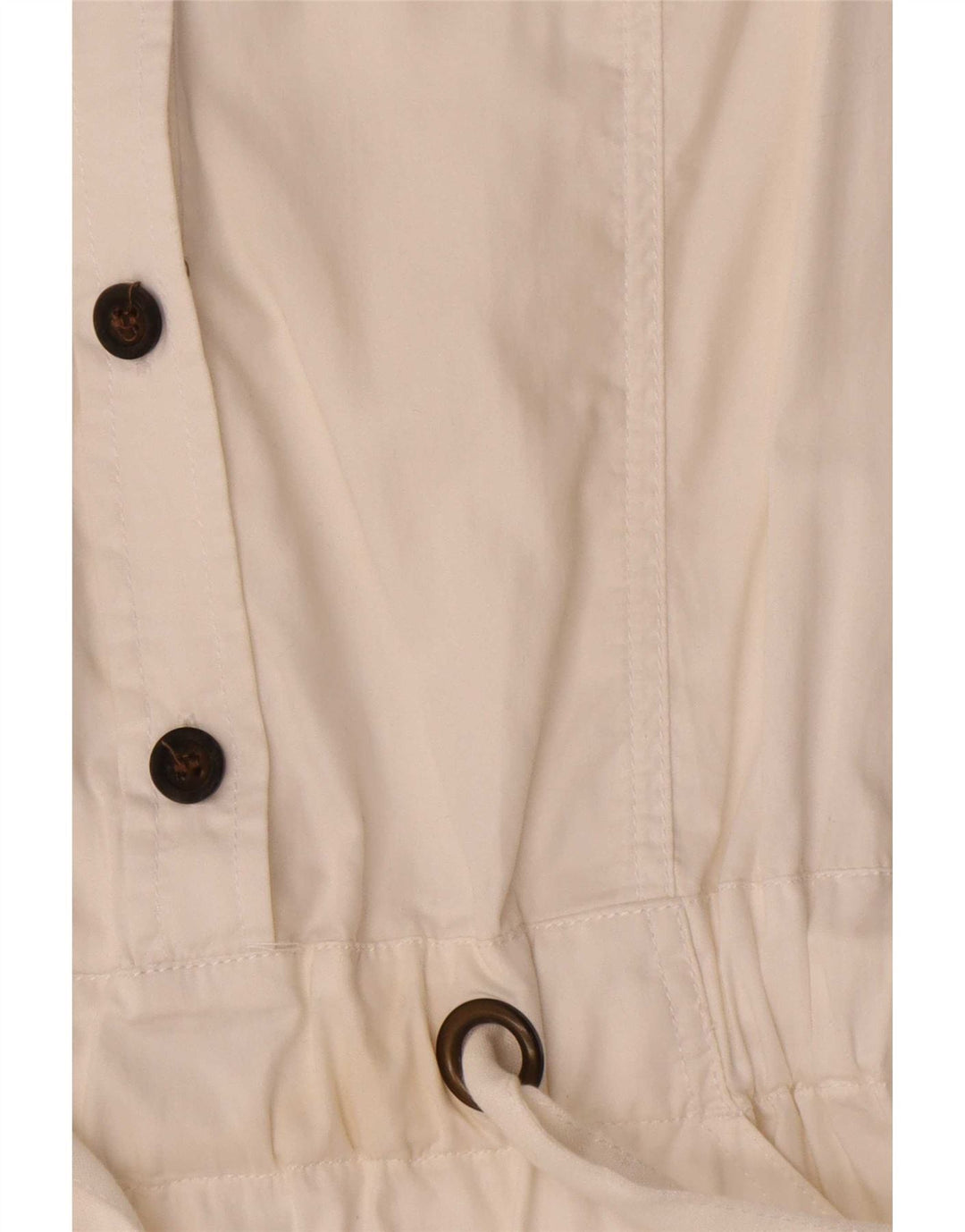Rochie cămașă pulover fără mâneci pentru femei Marlboro Classics IT 42 Medium White