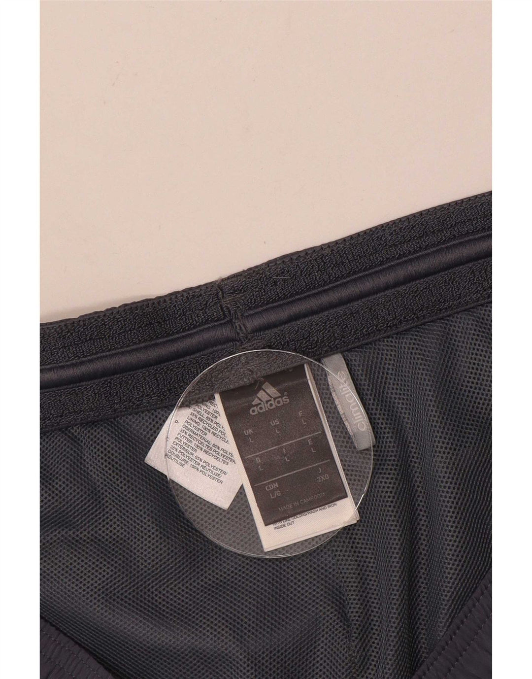 Pantaloni scurți sport Adidas Climalite pentru bărbați, mari, gri, poliester