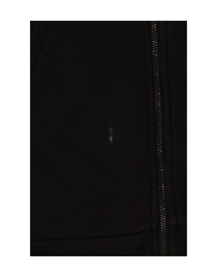 Pulover Adidas pentru bărbați, cu fermoar, negru mediu