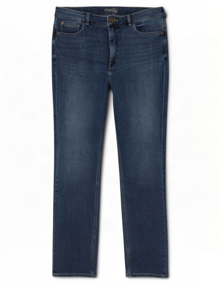 Blugi Marks & Spencer Magic Slim pentru femei UK 16 Large W32 L27 Blue Bumbac