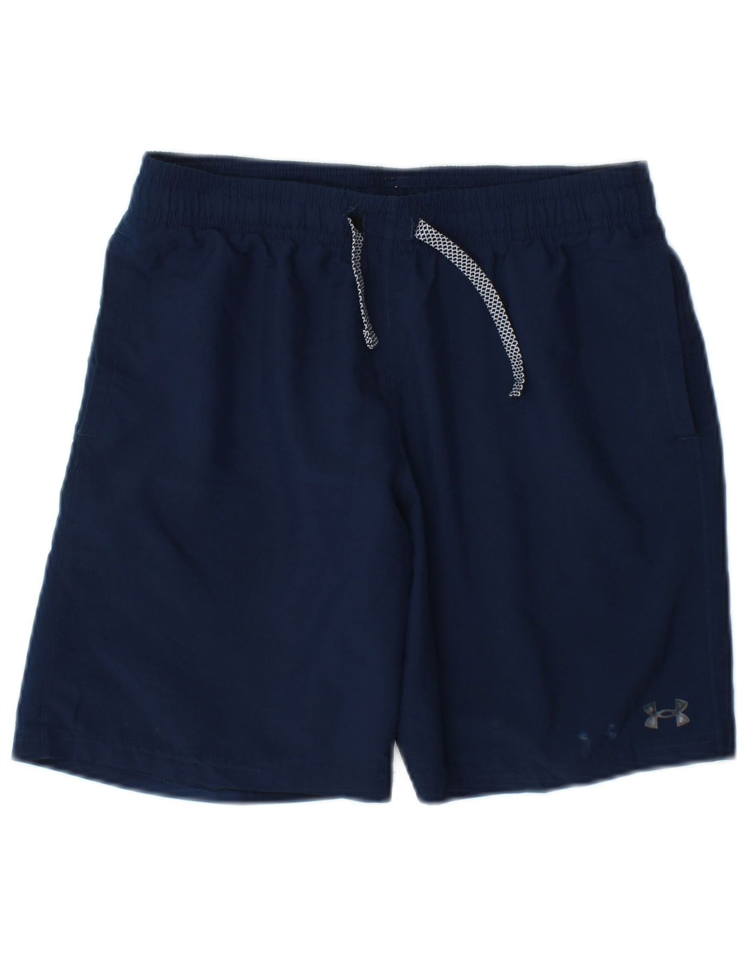 Pantaloni scurți sport Under Armour pentru băieți 11-12 ani, mari, bleumarin, poliester