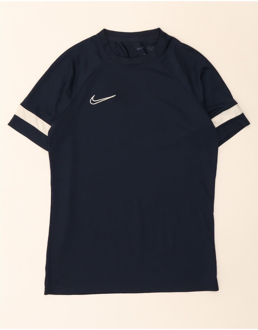 Tricou Nike Dri Fit pentru bărbați Top Mediu Bleumarin Poliester Colorblock