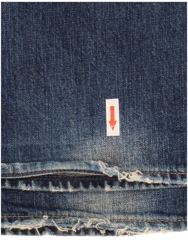Blugi pentru bărbați Fat Face Bootcut W36 L32 Bumbac bleumarin
