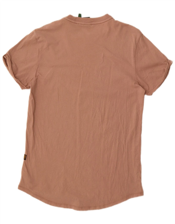 Tricou Bărbați G-Star Bumbac Bej Mic