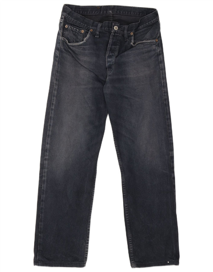 Blugi drepti pentru bărbați Levi's 501 W32 L28 Bumbac albastru