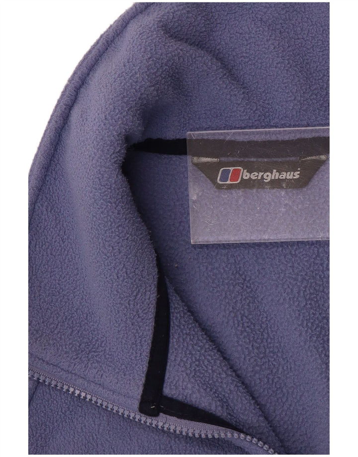 BERGHAUS Womens Fleece Jacket UK 18 XL Purple