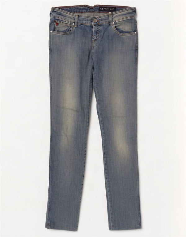 Blugi skinny de damă Armani W30 L32 bumbac albastru