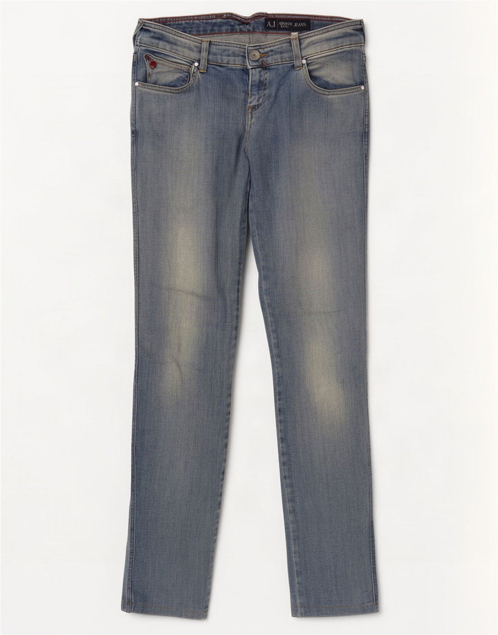 Blugi skinny de damă Armani W30 L32 bumbac albastru