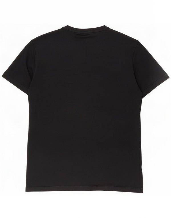 Emporio Armani tricou grafic pentru bărbați Top XL bumbac negru