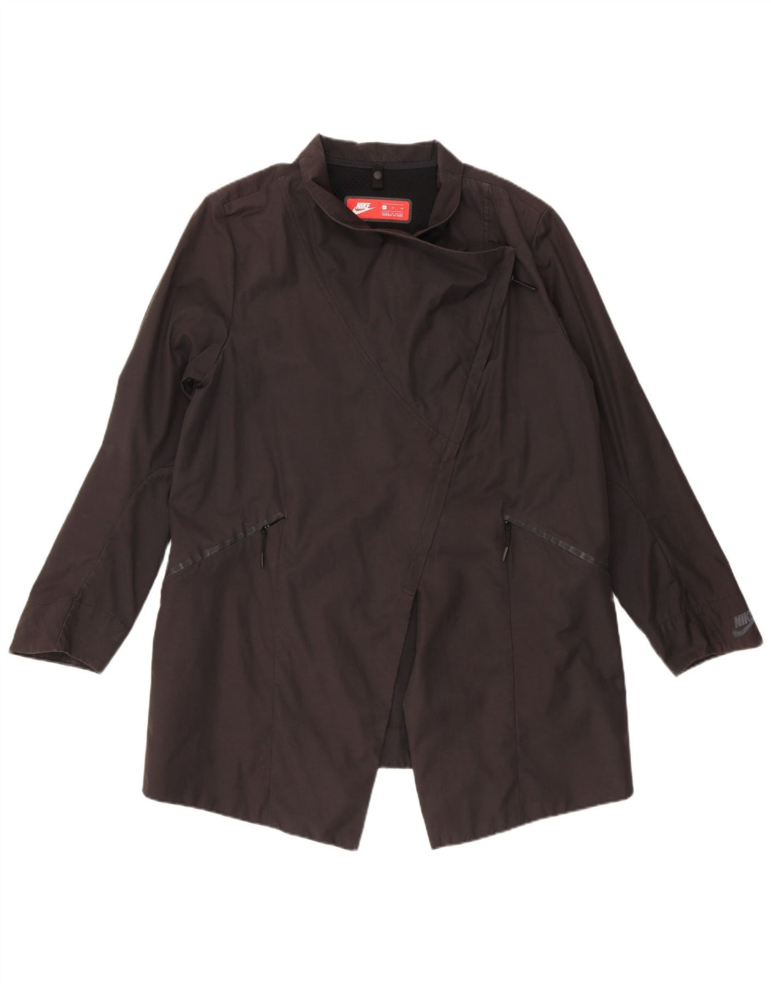 Jachetă de ploaie Nike pentru femei UK 18 XL, bumbac negru