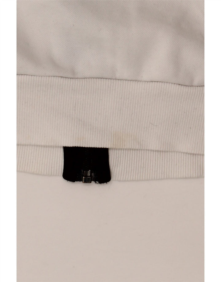 Jachetă de trening cu grafică Puma pentru bărbați, alb mediu, bloc de culoare