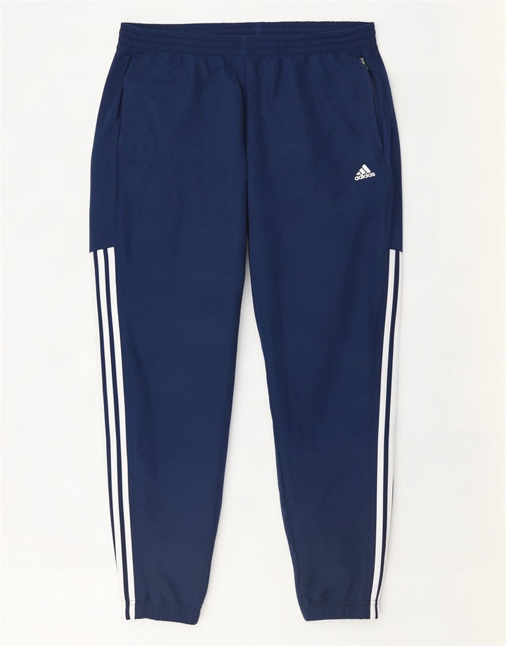 Pantaloni de trening pentru bărbați Adidas Pantaloni de jogging mari, bleumarin