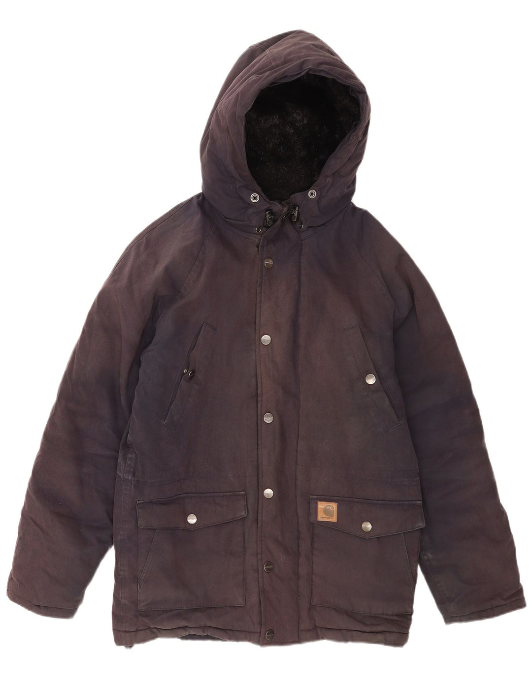 Jachetă de vânt cu glugă pentru bărbați Carhartt UK 36 Poliester bleumarin mic