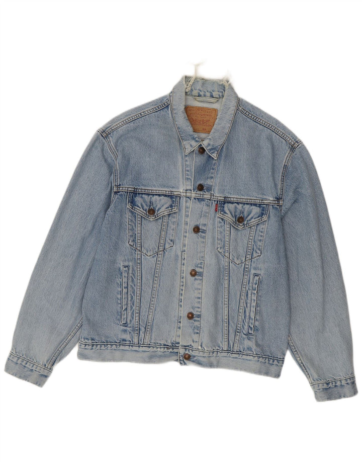 Jachetă de blugi pentru bărbați Levi's UK 40, mare, albastru, bumbac