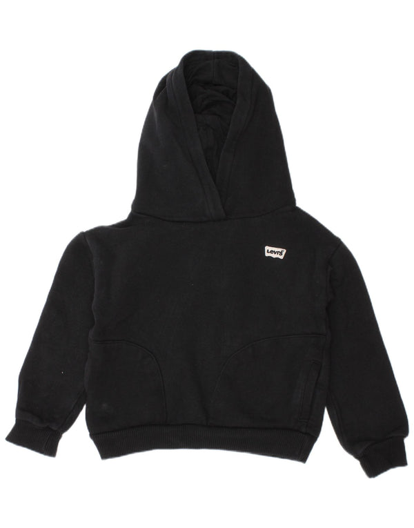 Pulover LEVI'S pentru bebelusi baieti 18-24 luni bumbac negru