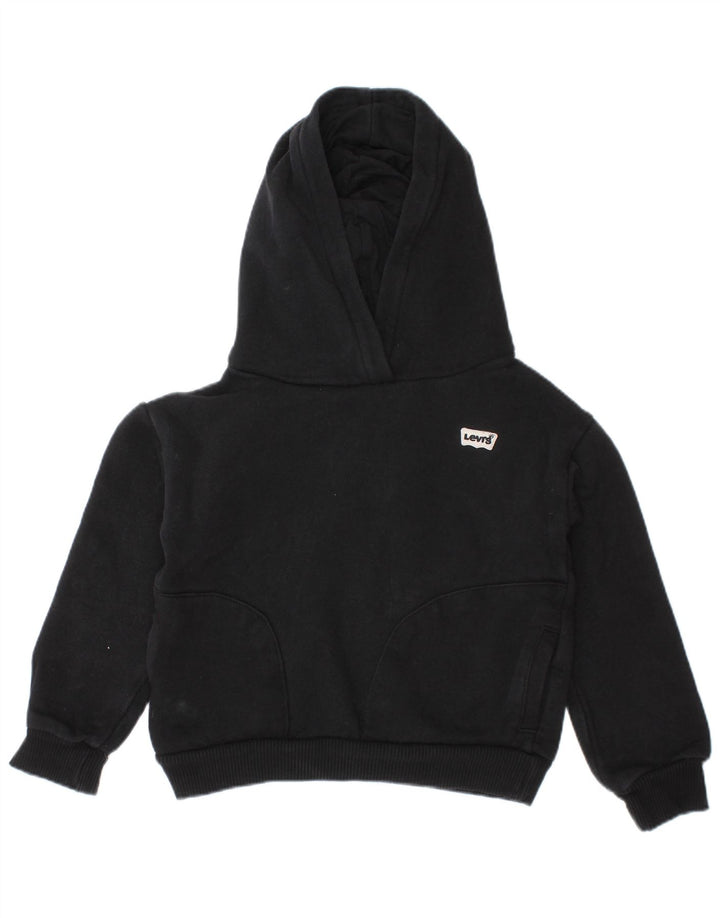 Pulover LEVI'S pentru bebelusi baieti 18-24 luni bumbac negru