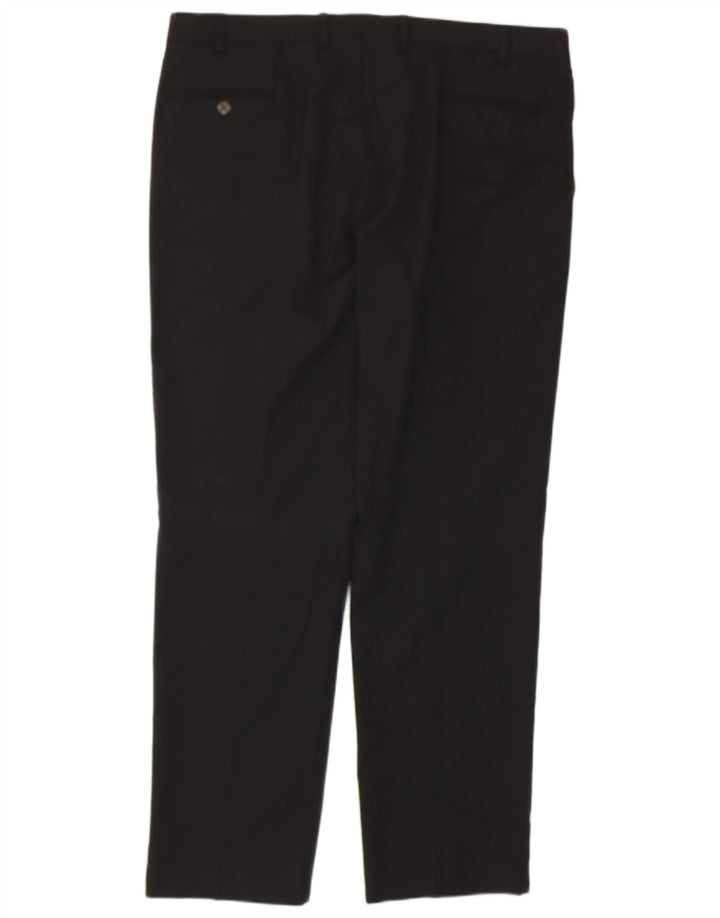 Pantaloni drepți pentru bărbați CHAPS L40 L31 negri