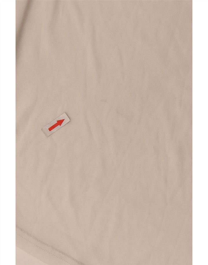 Tricou Under Armour pentru bărbați Top mic, alb, poliester color bloc