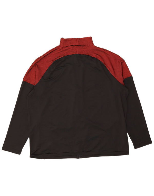 Jachetă de trening pentru bărbați RUSSELL ATHLETIC UK 46/48 XL, negru, bloc de culoare