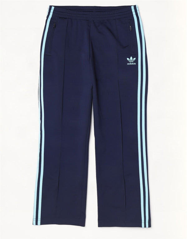 Pantaloni de trening Adidas pentru femei EU 40 Poliester bleumarin mediu