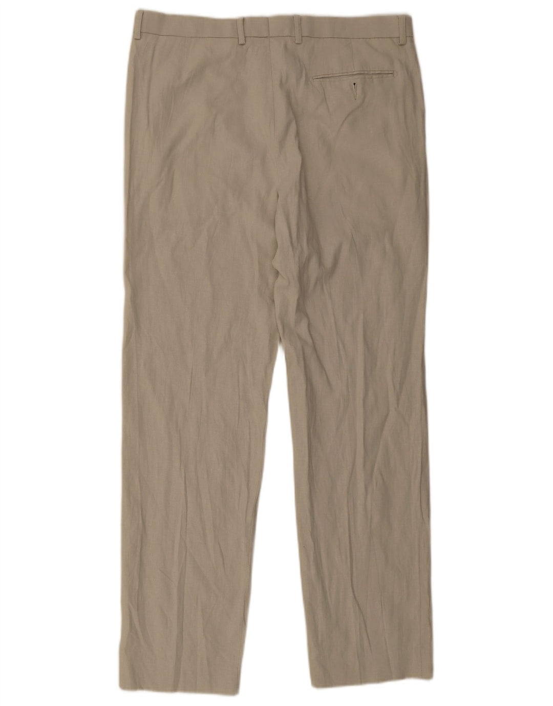 Pantaloni chino pentru bărbați Marks & Spencer, cu ajustare normală, L36 L33, bej, in