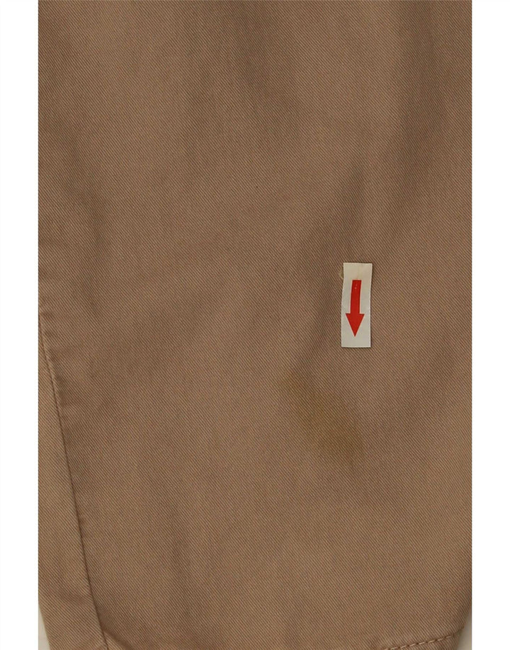 Pantaloni cargo drepti pentru femei Zara EU 38 Mici L28 L33 Bej