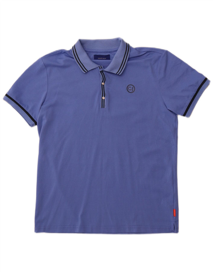 Tricou polo pentru bărbați Gaudi Poliamidă albastră medie
