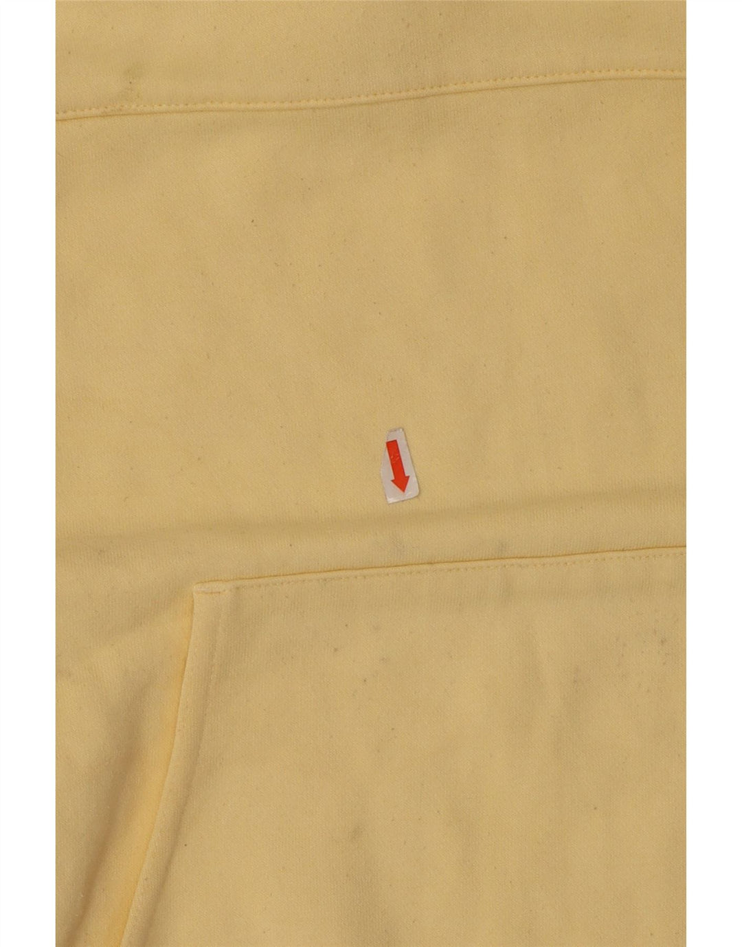 Pulover supradimensionat pentru femei Adidas UK 14 Bumbac galben mediu