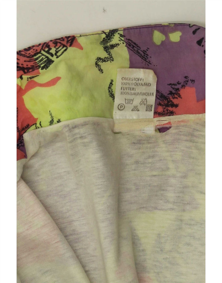 Jachetă de trening vintage pentru femei UK 16 mare, multicoloră, geometrică