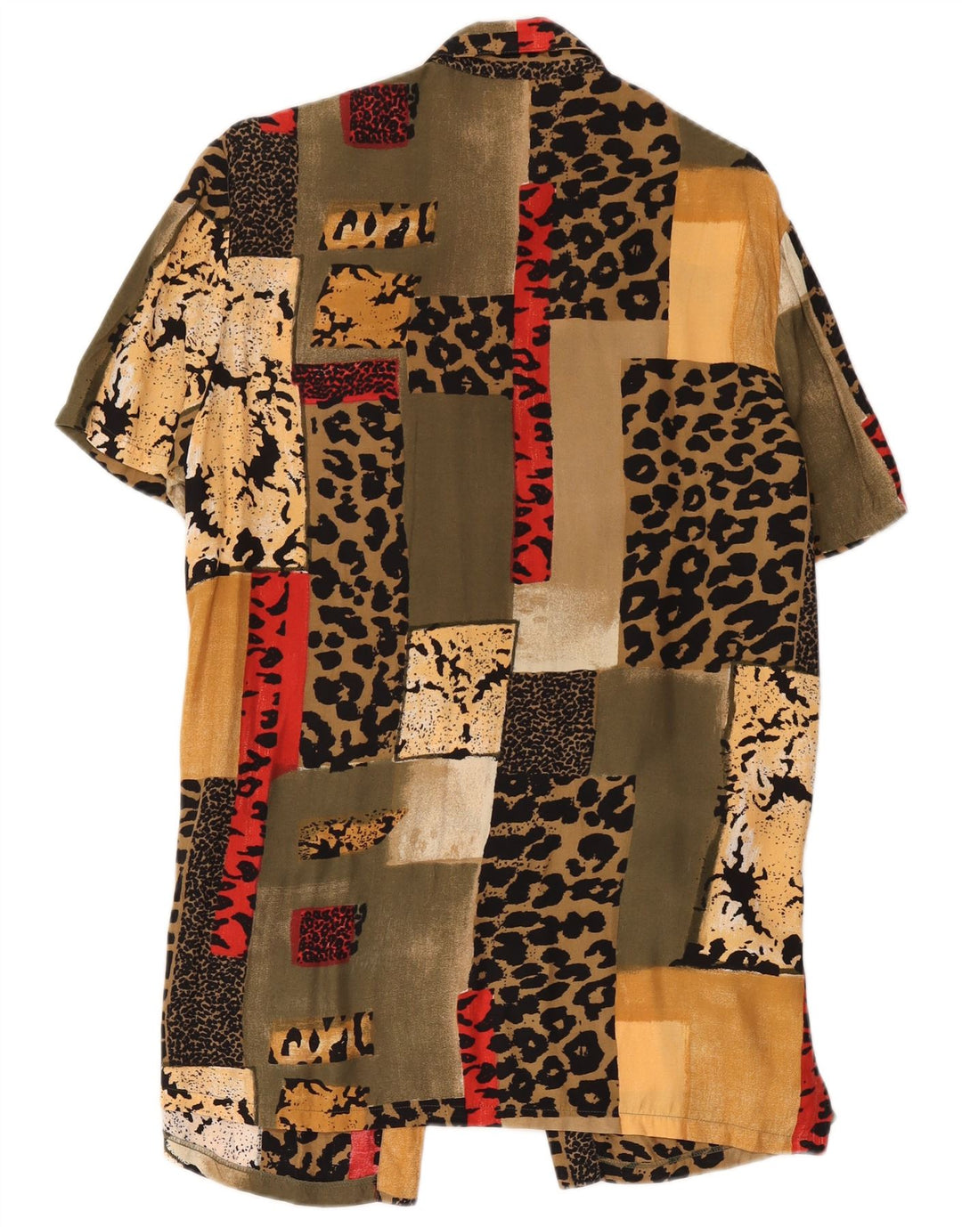 New Fast Rochie cămașă pentru femei IT 42 Medium Multicolor Patchwork Viscose