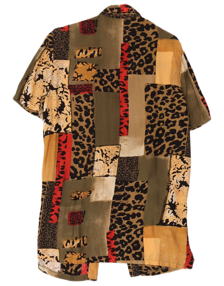 New Fast Rochie cămașă pentru femei IT 42 Medium Multicolor Patchwork Viscose