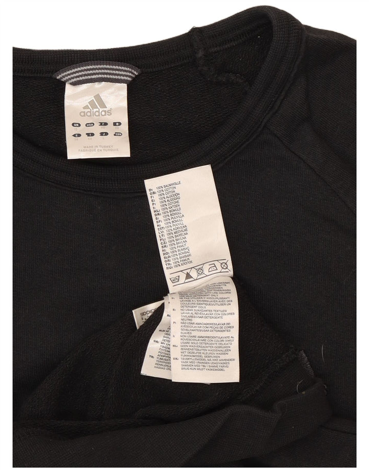 Pulover adidas pentru femei UK 12, mediu, bleumarin, bumbac