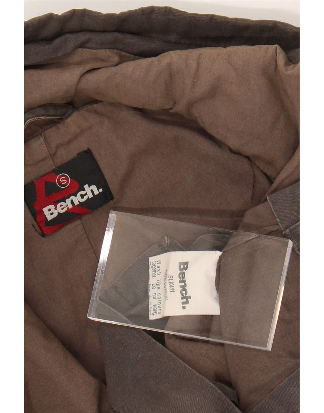 BENCH Bomber Jacket pentru femei UK 10 mic maro bumbac
