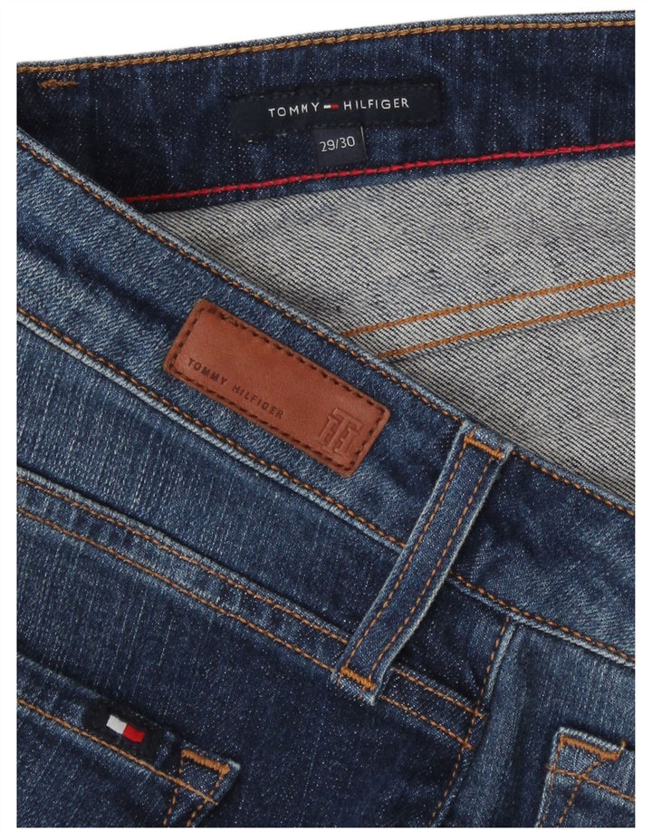Blugi slim pentru femei Tommy Hilfiger W29 L30 bumbac albastru