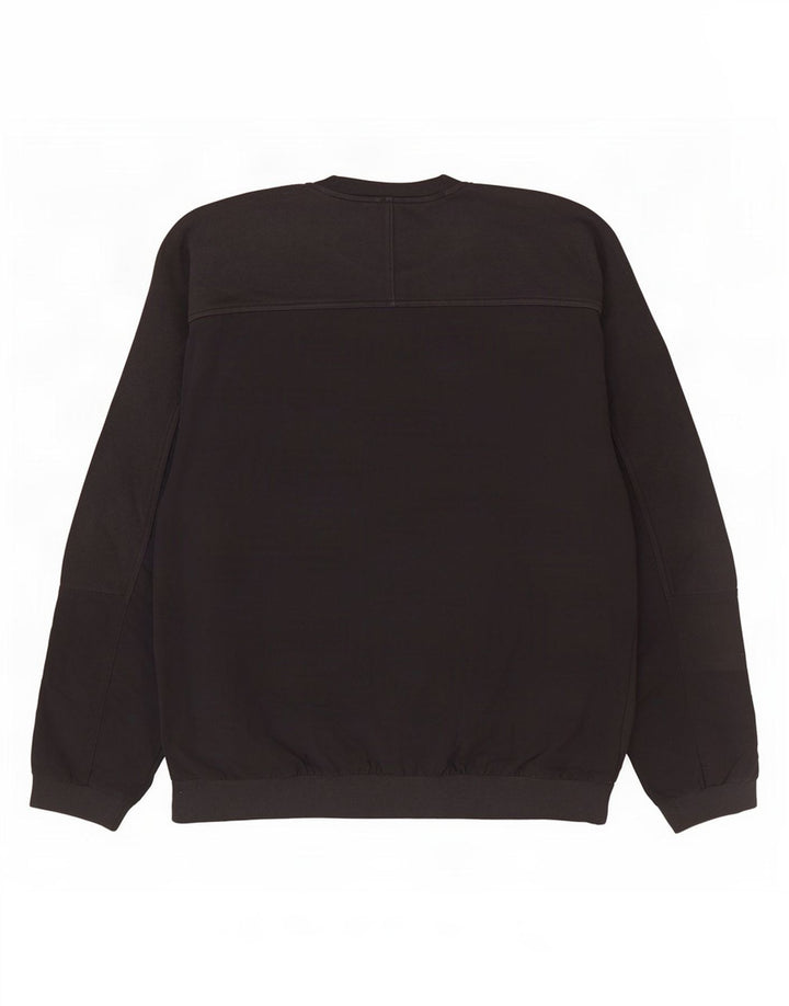 Pulover Adidas pentru bărbați, bumbac mediu negru
