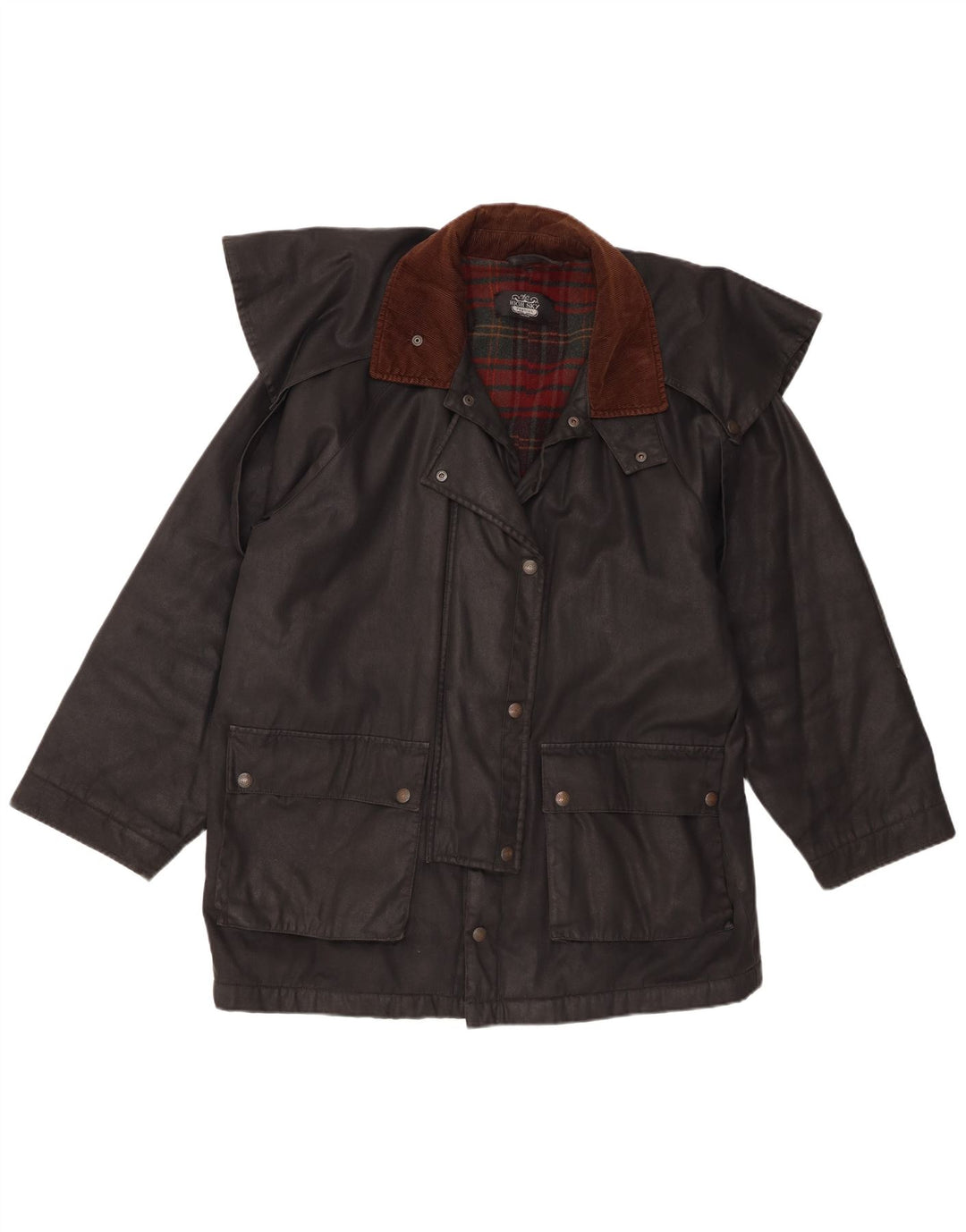 Palton pentru femei High Sky din bumbac cerat UK 18 XL negru