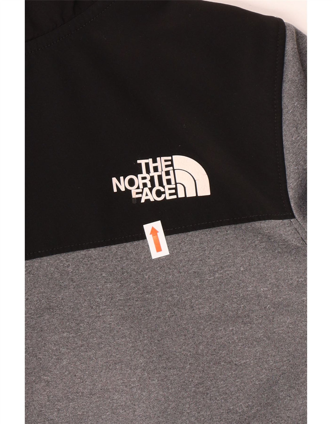 The NORTH FACE Pulover cu glugă cu fermoar și gât pentru băieți 14-15 ani XL, gri, bloc de culoare