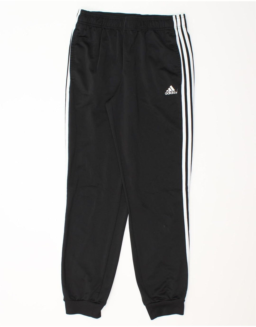 Pantaloni de trening Adidas pentru bărbați Joggeri poliester mediu negru
