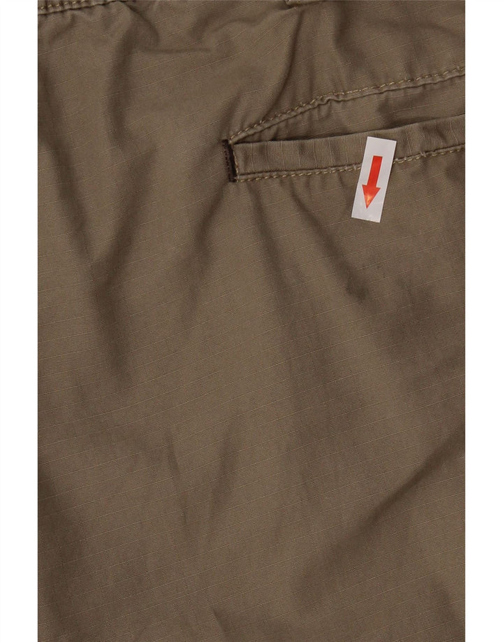 Pantaloni scurți cargo Wrangler pentru bărbați W44 2XL, bumbac maro