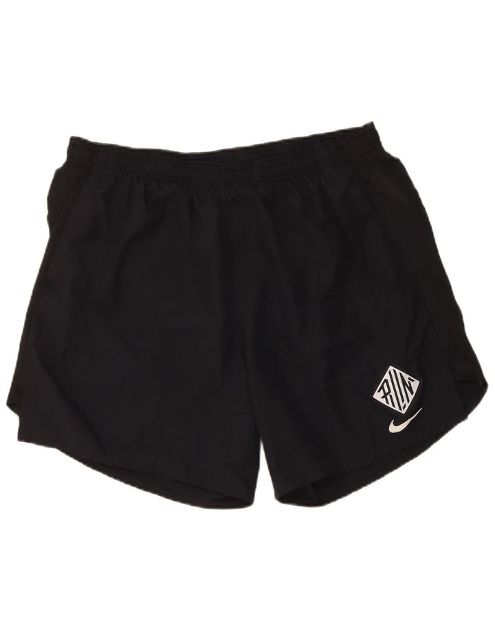 Pantaloni scurți sport Nike Dri Fit pentru bărbați XL, poliester negru