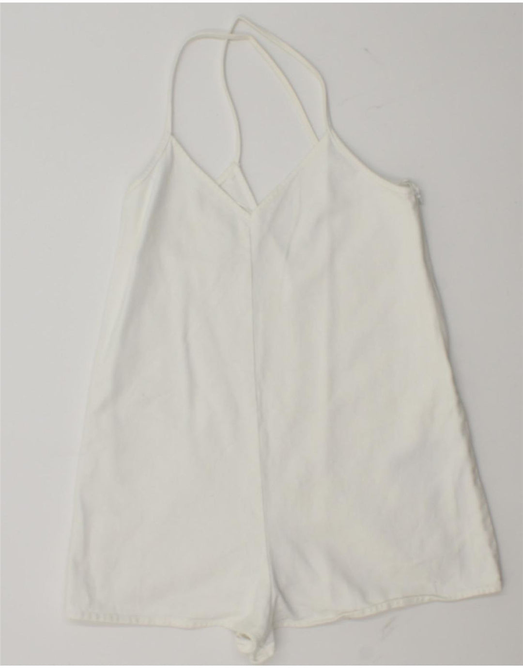 Costum pentru femei ZARA UK 10 Bumbac alb mic