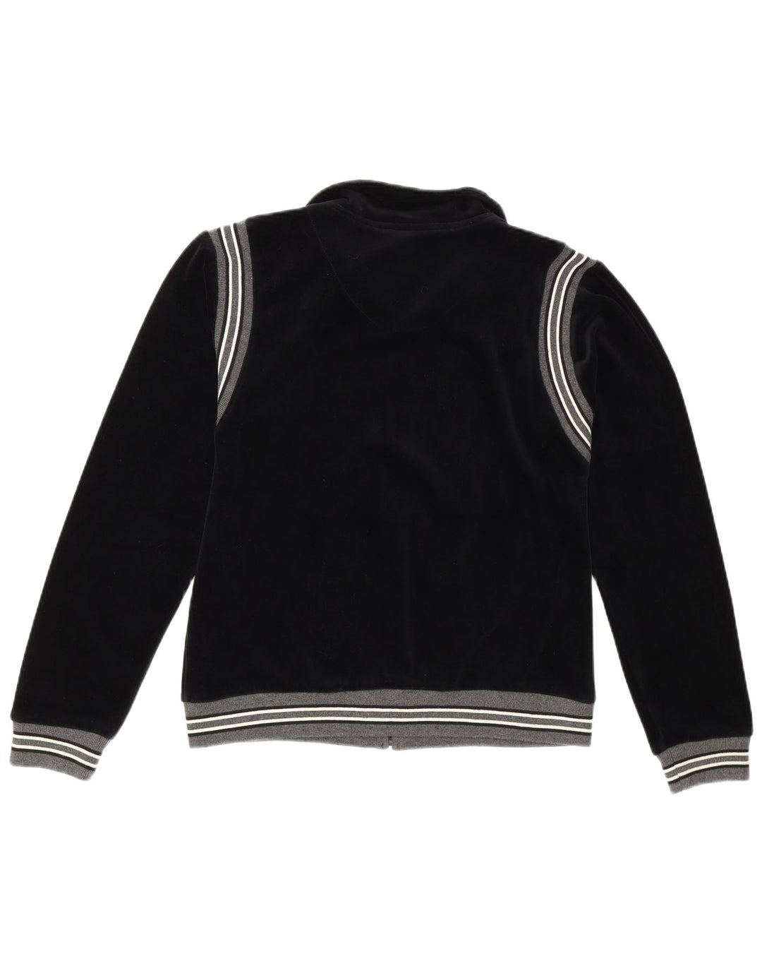 Jachetă de trening vintage pentru femei EU 36/38 Bumbac cu dungi negre mici