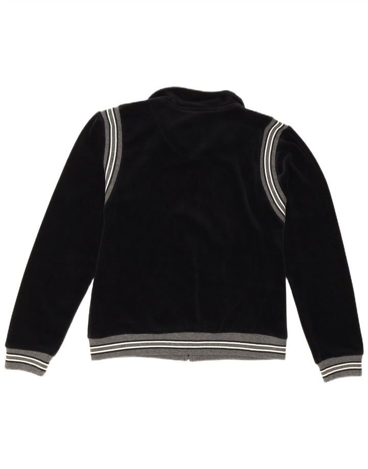 Jachetă de trening vintage pentru femei EU 36/38 Bumbac cu dungi negre mici