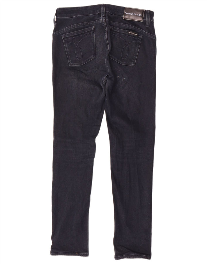 Blugi slim pentru femei Calvin Klein L28 L28 Bumbac bleumarin