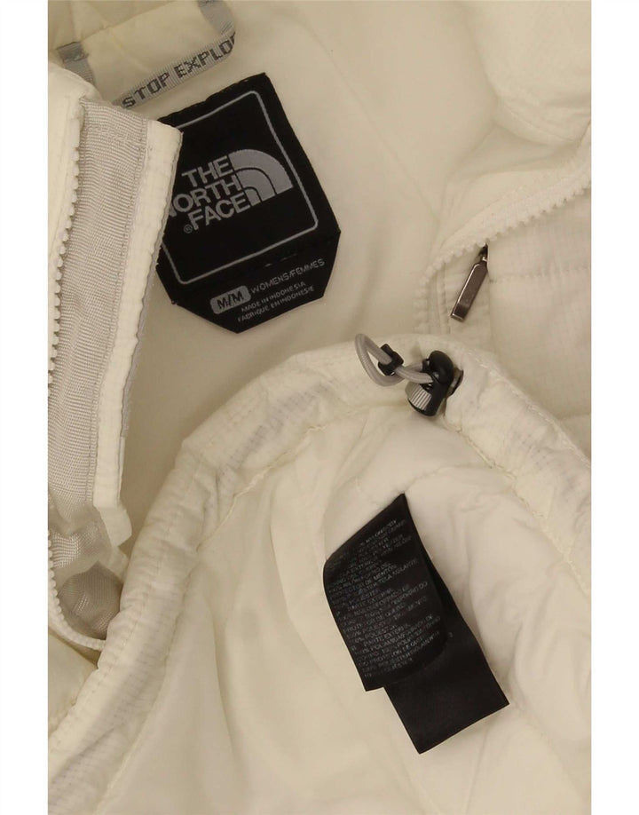 Gilet căptușit pentru femei The North Face UK 14 Medium White Poliester