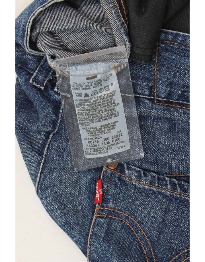 Blugi slim pentru femei Levi's W26 L32 Bumbac albastru