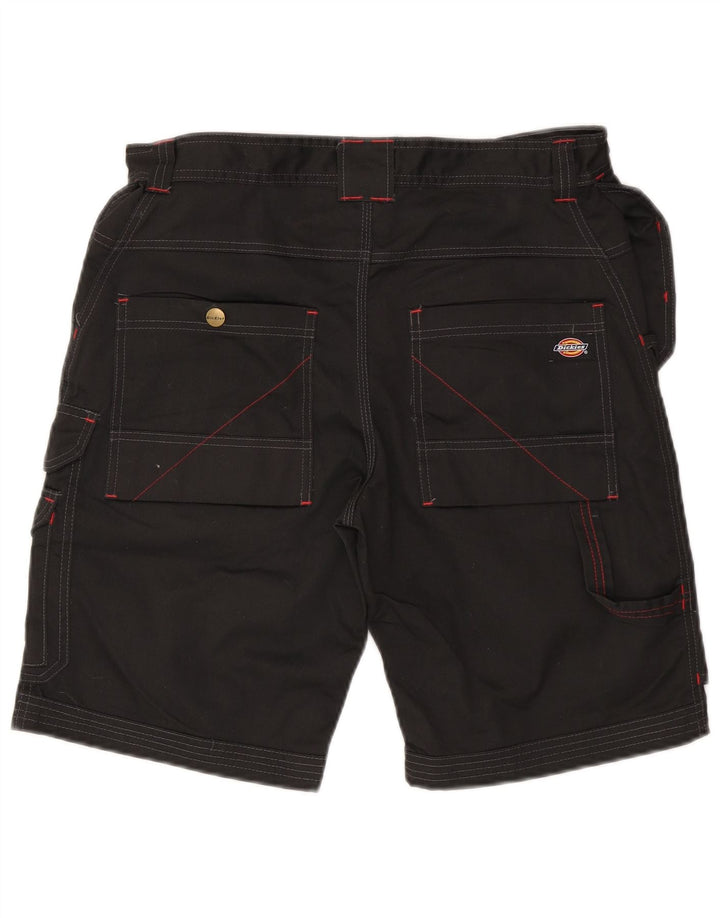 Pantaloni scurți cargo Dickies pentru bărbați W32 Poliester mediu negru